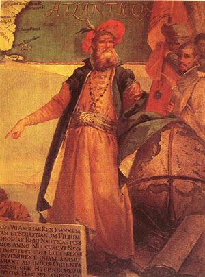 Painting of John Cabot, 1762.